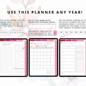 Nursing Student Digital Planner, Digital Planner For Nursing Students, Nursing School Planner, Student Nurse, Planner, Planner Nurse image 4