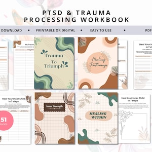 Trauma Worksheets, Trauma Timeline, Trauma Therapy, PTSD Therapy, Trauma Worksheets, PTSD Worksheets, CBT for Teens, Psychoeducation Handout
