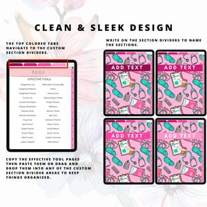 Nursing Student Digital Planner, Digital Planner For Nursing Students, Nursing School Planner, Student Nurse, Planner, Planner Nurse image 6