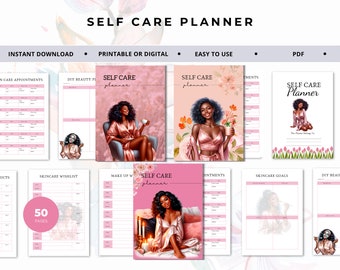 Self Care Planner, Self Care Journal, Self Care Tracker, Self Care Journal Printable, Self Care Tracker, Self Care Wellness Routine Tracker