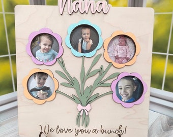 Mother's Day Bouquet Frame Sign