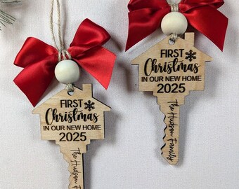 New Home Key Ornament 2024