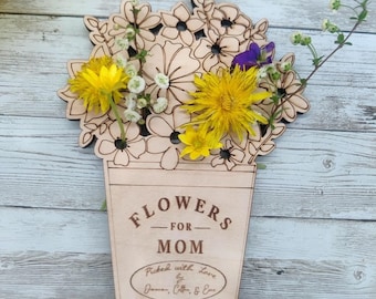 Wildflower Holder Magnet
