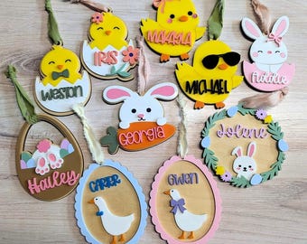 Easter Basket Tags