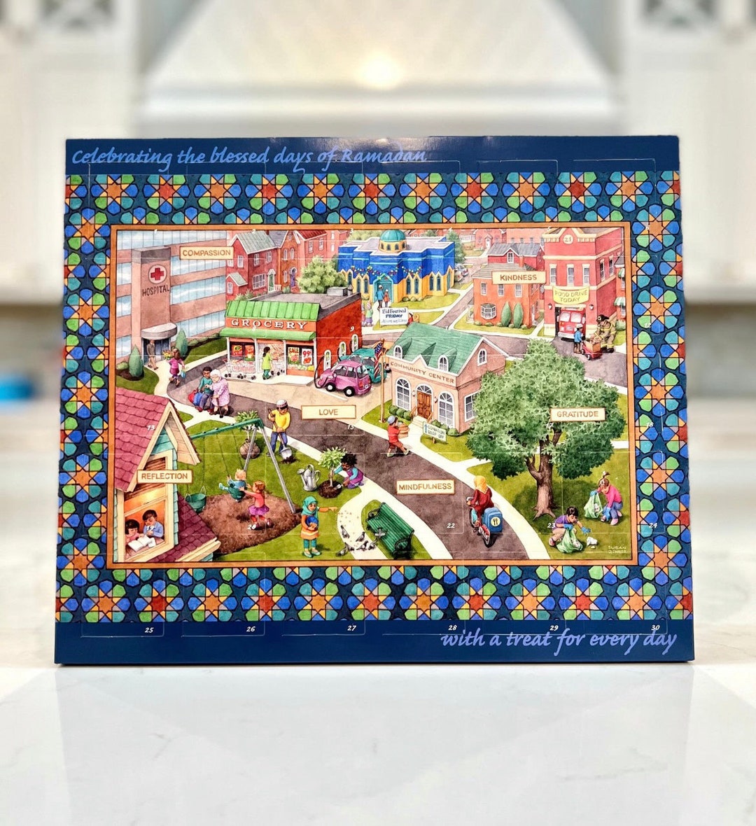 Ramadan Chocolate Advent Calendar Blessed Days Etsy