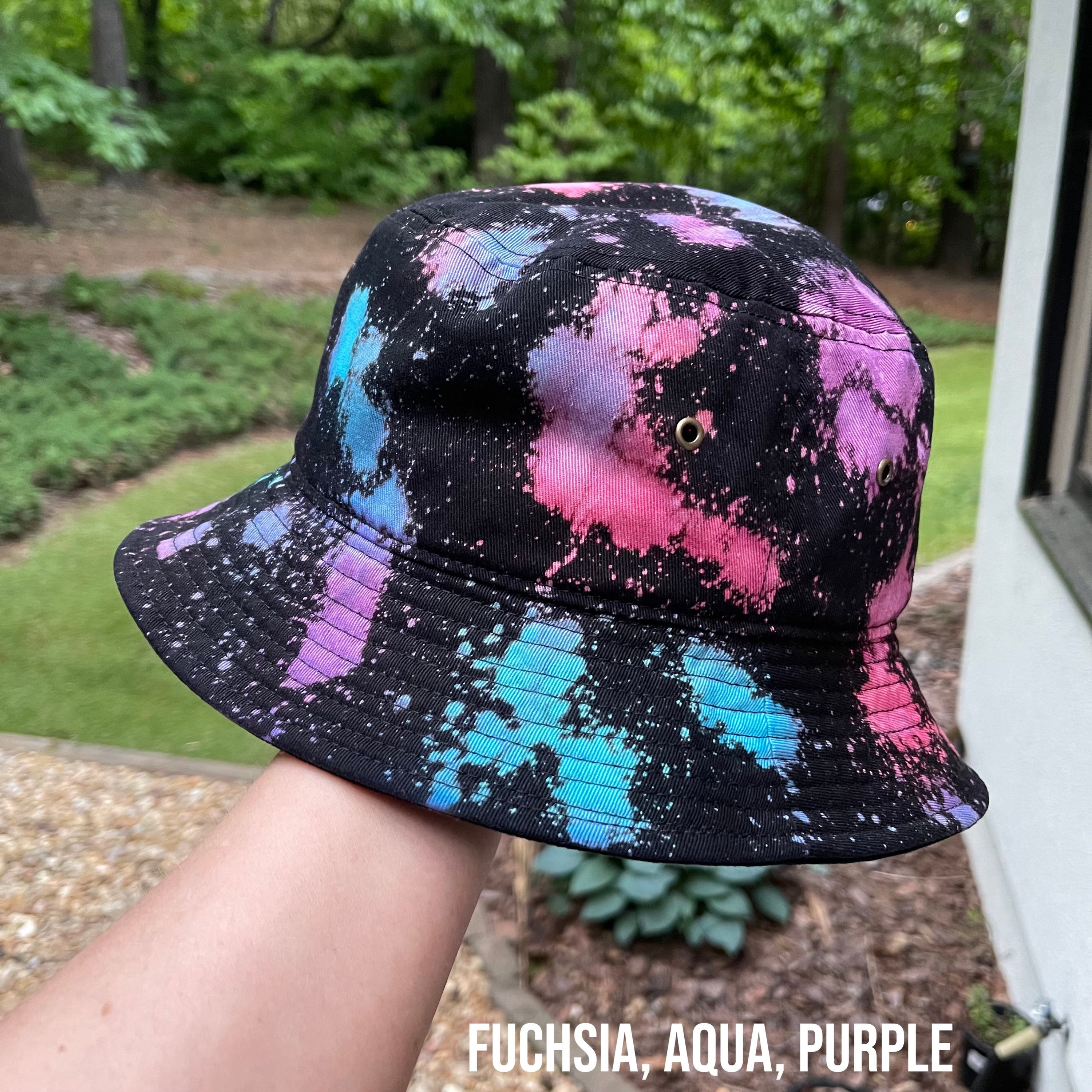 Cameo Pigment Dyed Bucket Hat – Black, One Size (Men's Cotton)