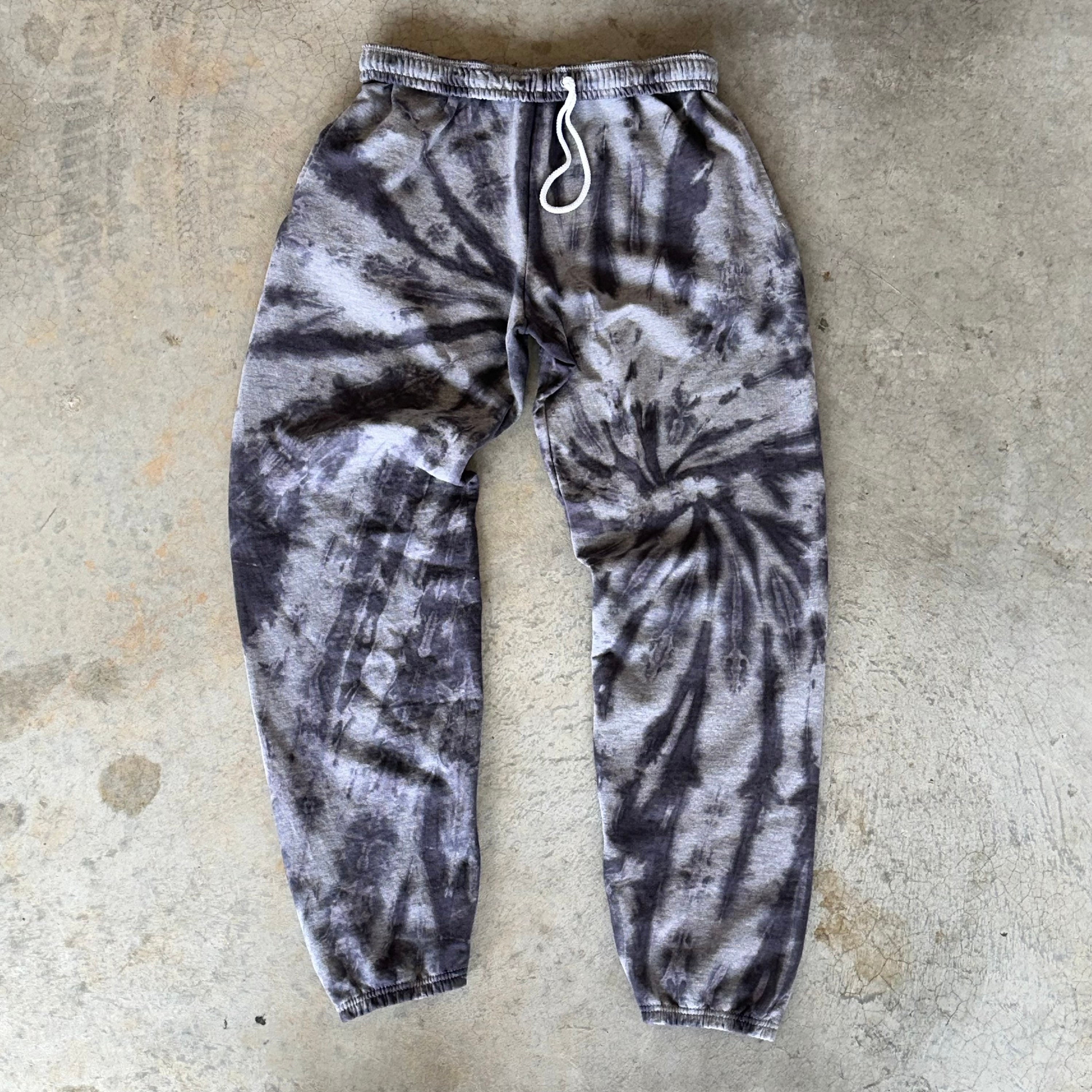 Bleached gray sweatpants sale