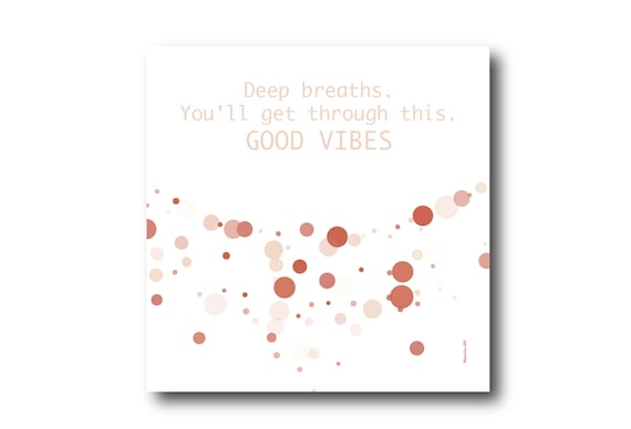 Digital Sympathy card wishes, instant download, printable at home, ready to post, Pantone Colors
