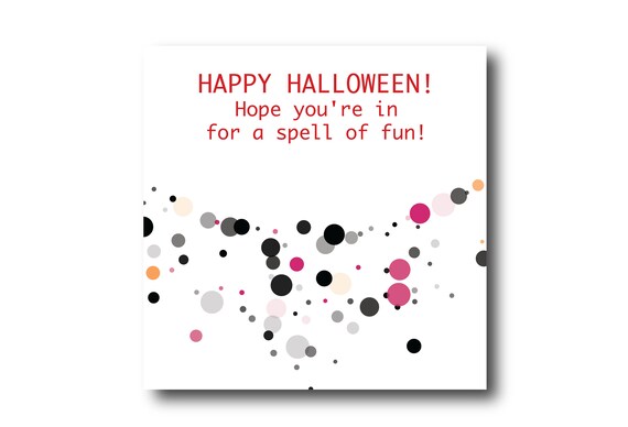 Digital Halloween Card, Happy Halloween, Halloween Scary wishes, Funny Halloween Card, Trick or Treat