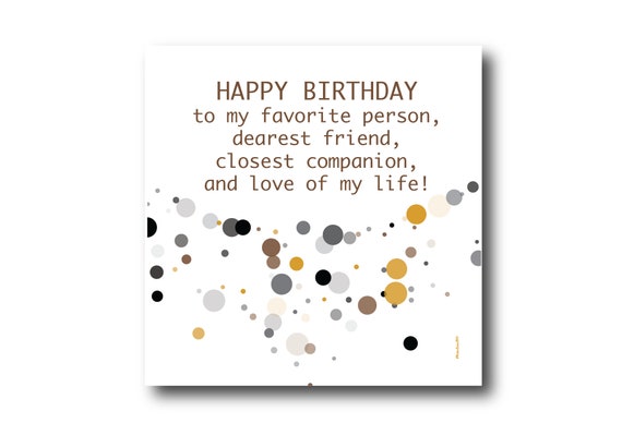 Digital Birthday Wishes greeting card, Pantone Colors
