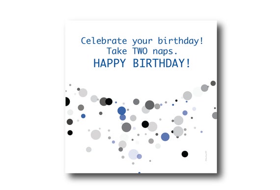 Digital Birthday Wishes greeting card, Pantone Colors