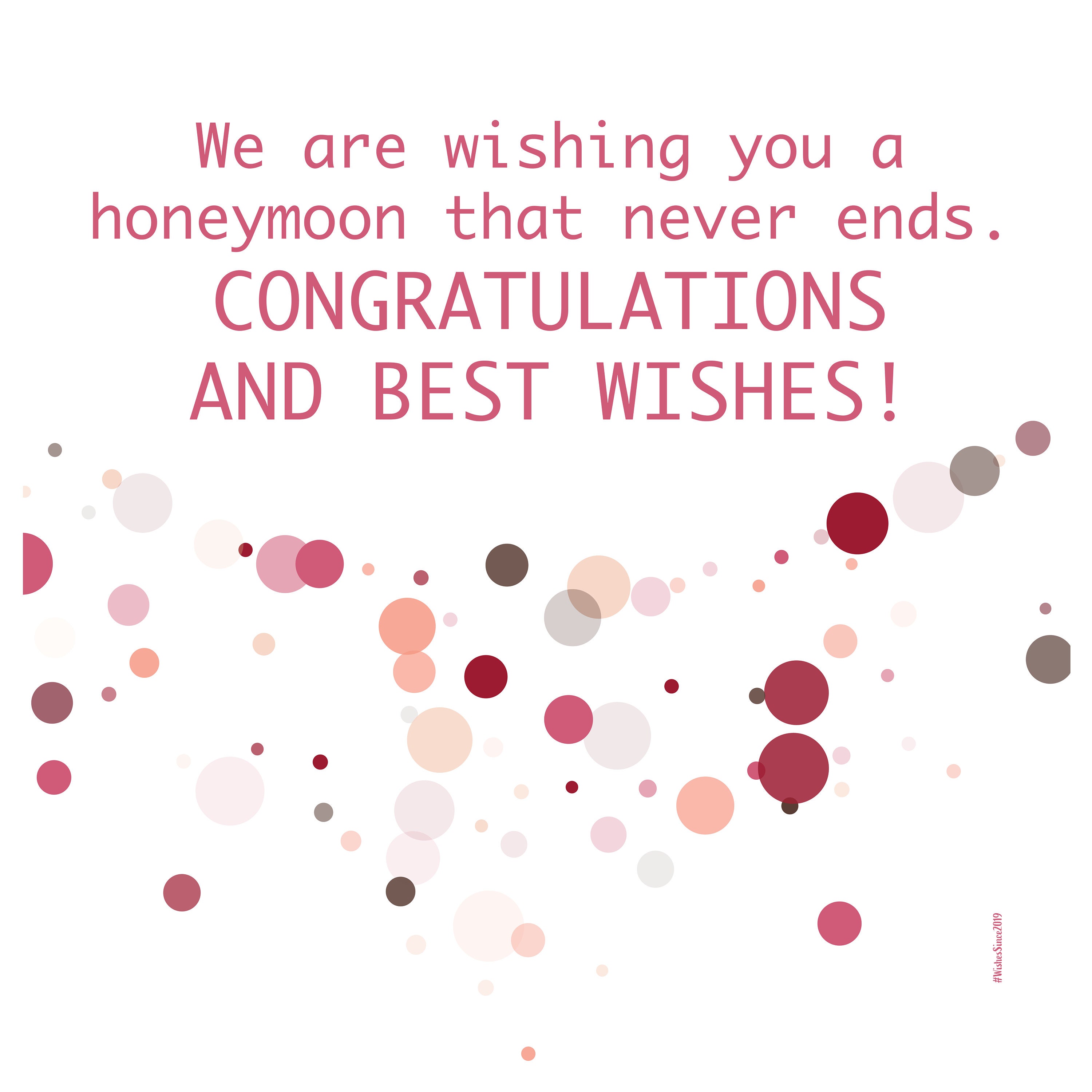 Digital Wedding Congratulation Greeting card wishes instant Etsy