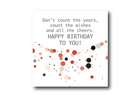 Digital Birthday Wishes, Greeting card, Pantone Colors, Social media image