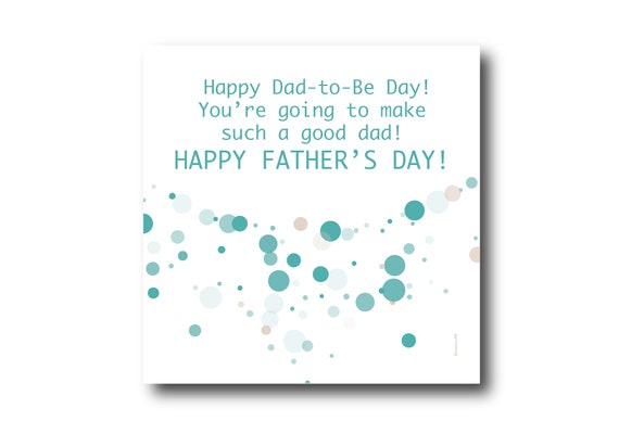 Digital Father’s Day Card, Pantone colors, Father’s day wishes, Casual Wishes, For a Father-to-Be, for a New Father