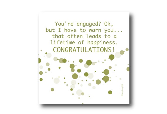 Digital Wedding Congratulation Greeting card wishes, instant download, printable at home, ready to post, Pantone Colors