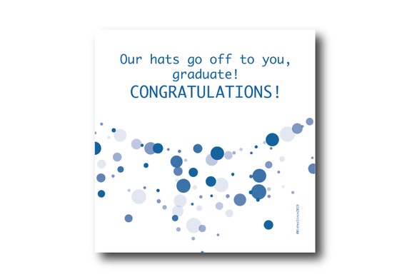 Digital Congratulations card wishes, instant download, printable at home, Pantone Colors