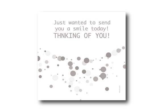 Digital Friendship card wishes, instant download, printable at home, ready to post, Pantone Colors