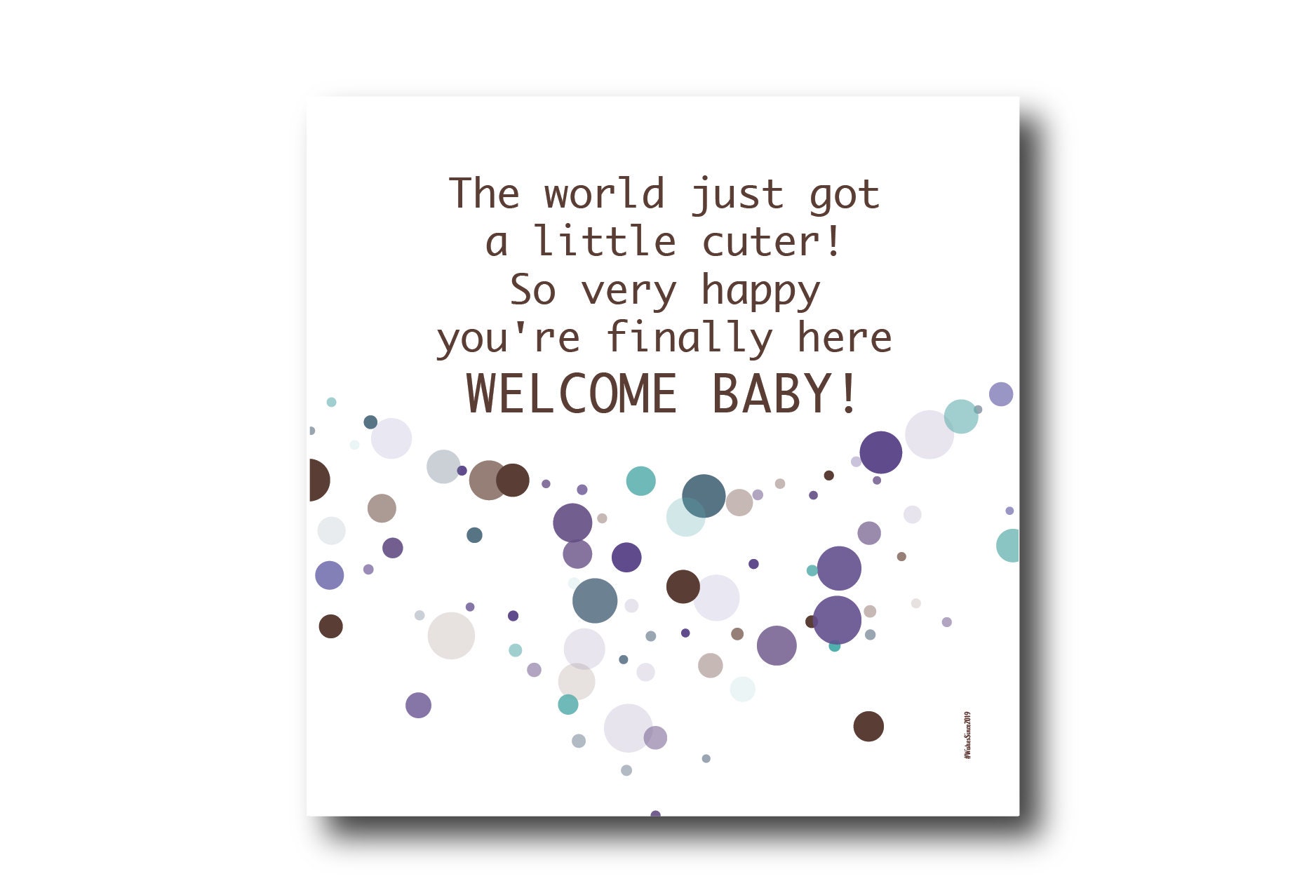 Digital Baby Card