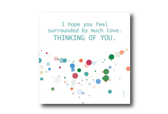 Digital Sympathy card wishes, instant download, printable at home, ready to post, Pantone Colors
