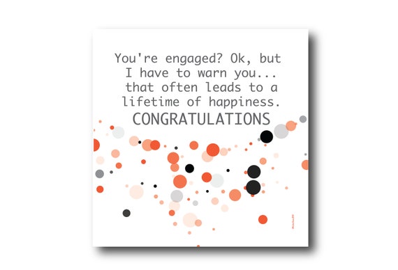 Digital Wedding Congratulation Greeting card wishes, instant download, printable at home, ready to post, Pantone Colors