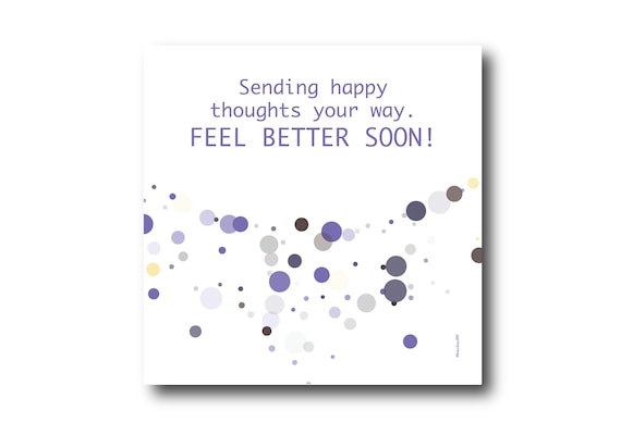 Digital Good Luck card wishes, instant download, printable at home, ready to post, Pantone Colors