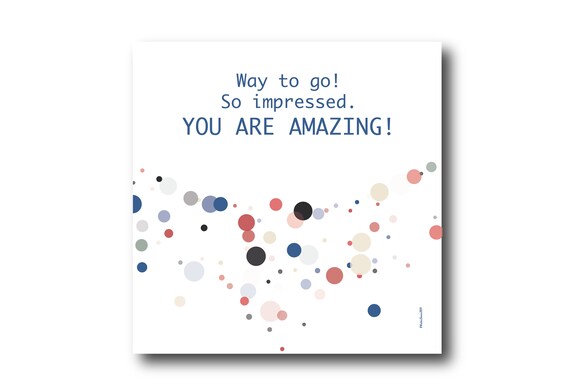 Digital Friendship card wishes, instant download, printable at home, ready to post, Pantone Colors
