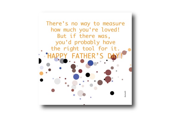 Digital Father’s Day Card, Pantone colors, Father’s day wishes, Funny Card