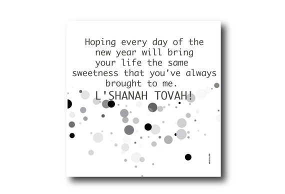 Digital Mazel Tov Card, Rosh Hashanah greeting card, best wishes, Rosh Hashanah, Jewish New Yea, L'Shanah Tovah