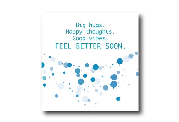 Digital Good Luck card wishes, instant download, printable at home, ready to post, Pantone Colors
