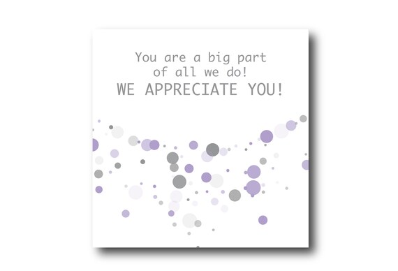 Digital Employee Appreciation card wishes, instant download, printable at home, Pantone Colors