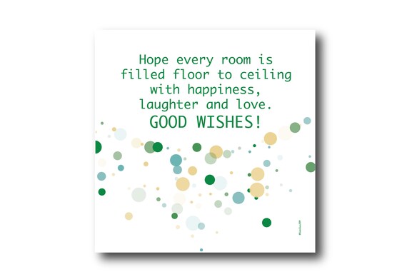 Digital Housewarming Greeting Card