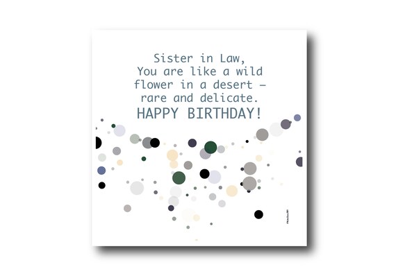 Digital Birthday Wishes greeting card, Pantone Colors