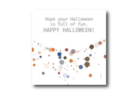 Digital Halloween Card, Happy Halloween, Halloween Scary wishes, Funny Halloween Card, Trick or Treat