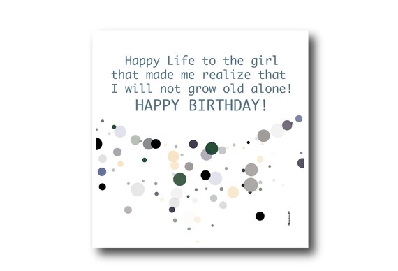 Digital Birthday Wishes greeting card, Pantone Colors