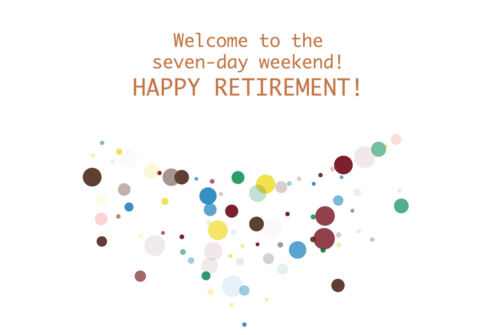 Digital Retirement Card Wishes Instant Download Printable at Etsy