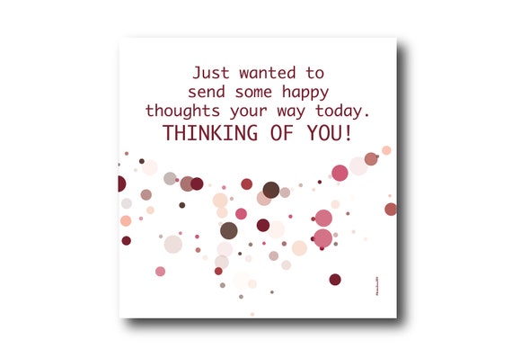 Digital Friendship card wishes, instant download, printable at home, ready to post, Pantone Colors