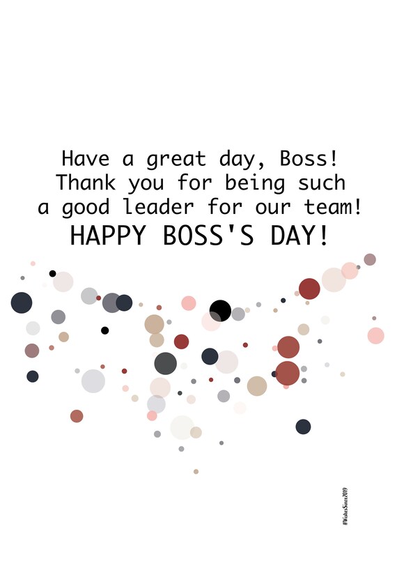 Happy Boss Day Messages