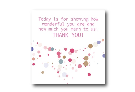 Digital Employee Appreciation card wishes, instant download, printable at home, Pantone Colors