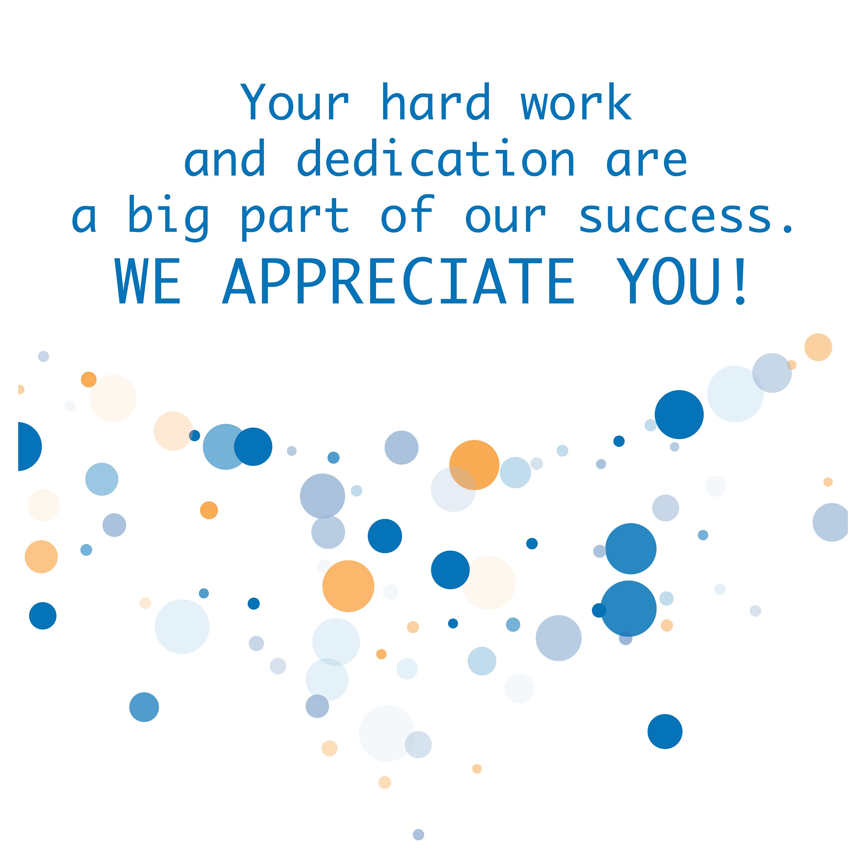 Printable Employee Appreciation Cards