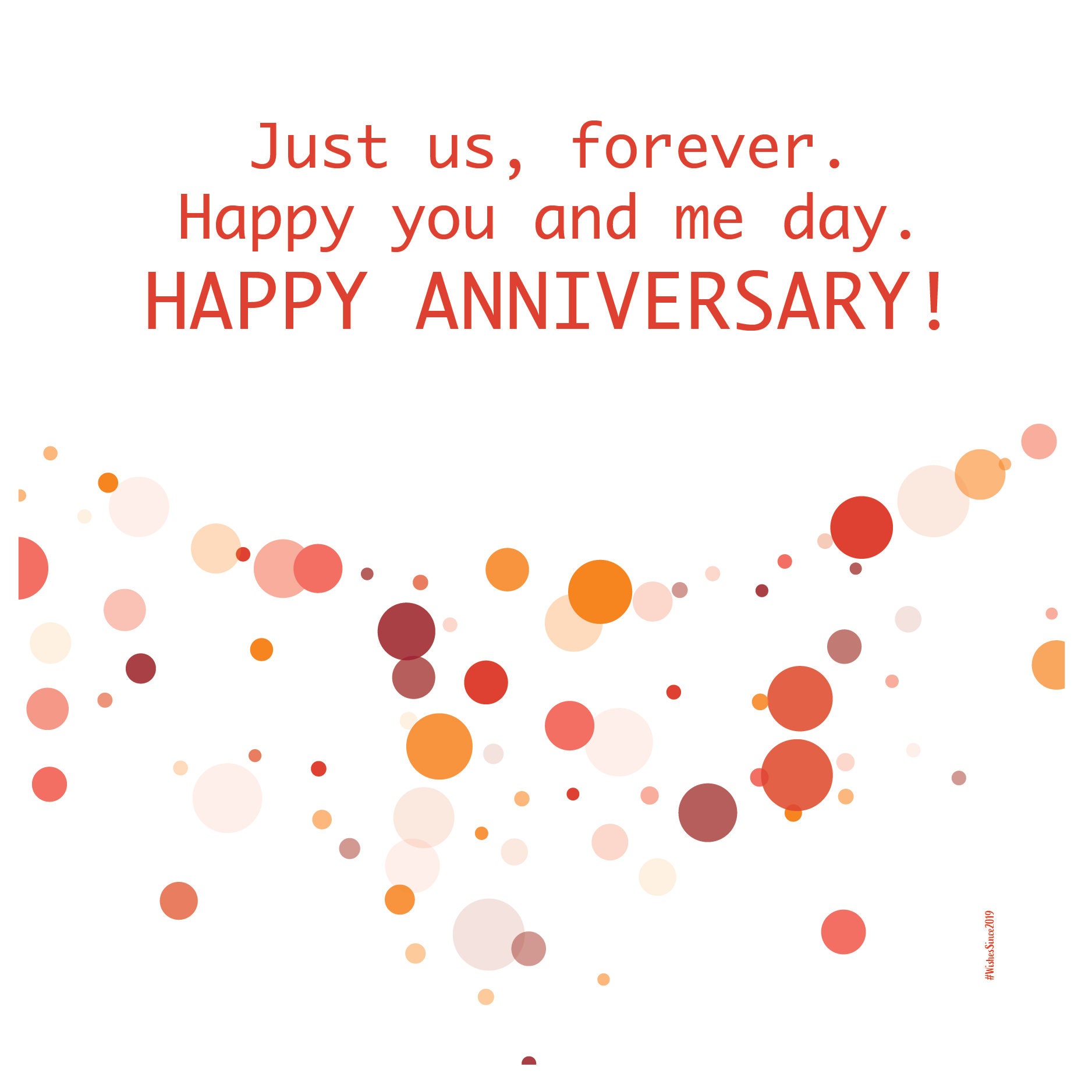 digital wedding anniversary card wishes instant download