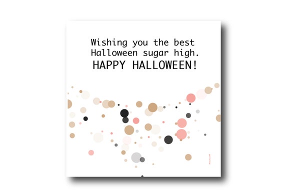 Digital Halloween Card, Happy Halloween, Halloween Scary wishes, Funny Halloween Card, Trick or Treat