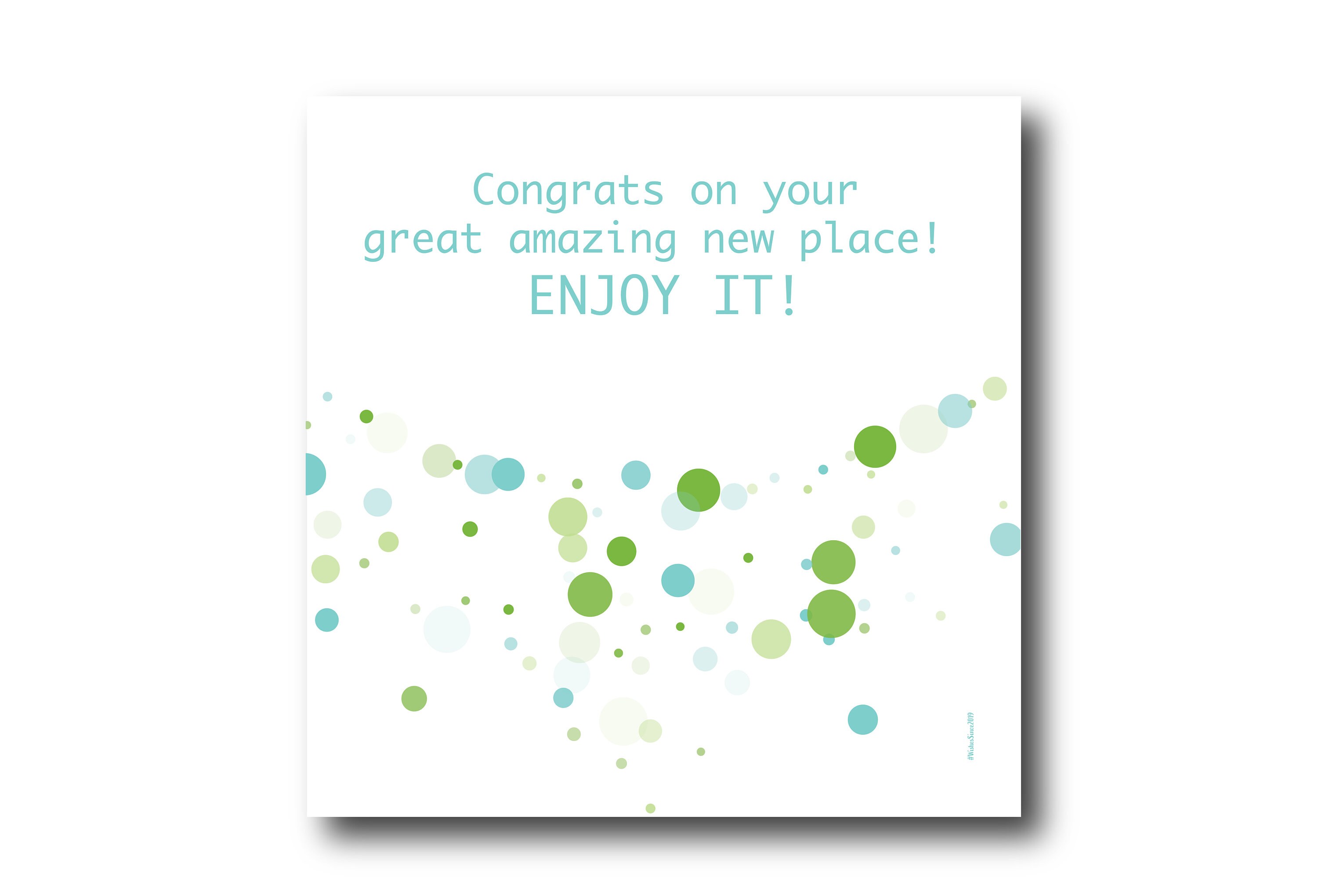 Digital Housewarming Greeting Card Etsy