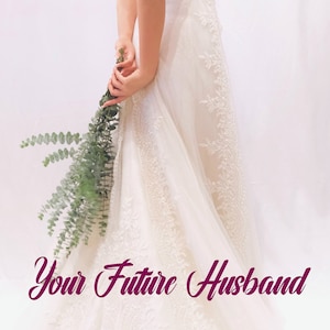Leitura de tarô do seu futuro marido. Amor de leitura psíquica. Sua Chama Gêmea, Alma Gêmea, Marido e esposa, oráculo de adivinhação. Presentes personalizados.
