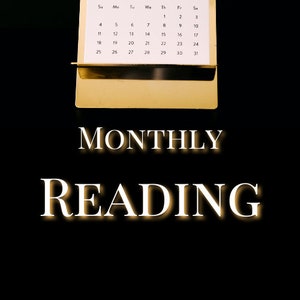 Maandelijkse voorspelling Tarot reading.  Oracle Lezen via e-mail- PDF.