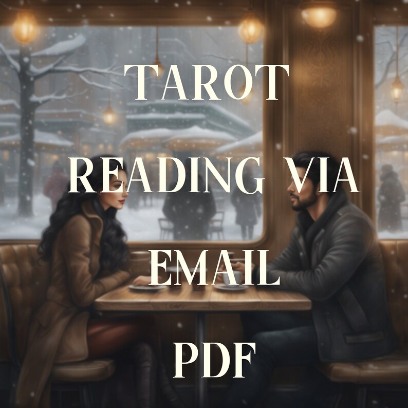 Love Tarot Reading. Your First date together. Oracle Psychic Readings Via Email PDF image 2