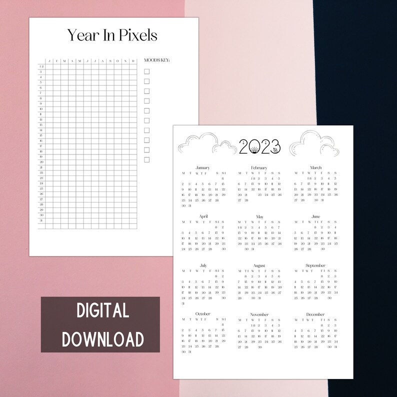 Astrology Planner Celestial Printable Journal 2023 2024 . Etsy