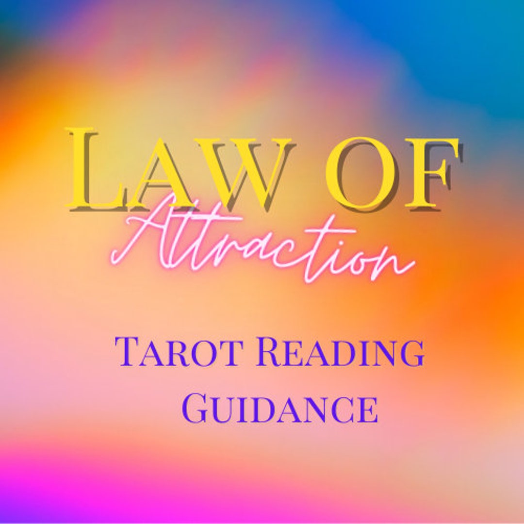 Law of Attraction Tarot Reading Manifestation Oracle Etsy