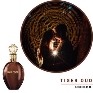 Premium quality TIGER OUD, amazing unisex perfume oil without any alcohol, Vegan friendly, oriental woody fragrance, gift idea