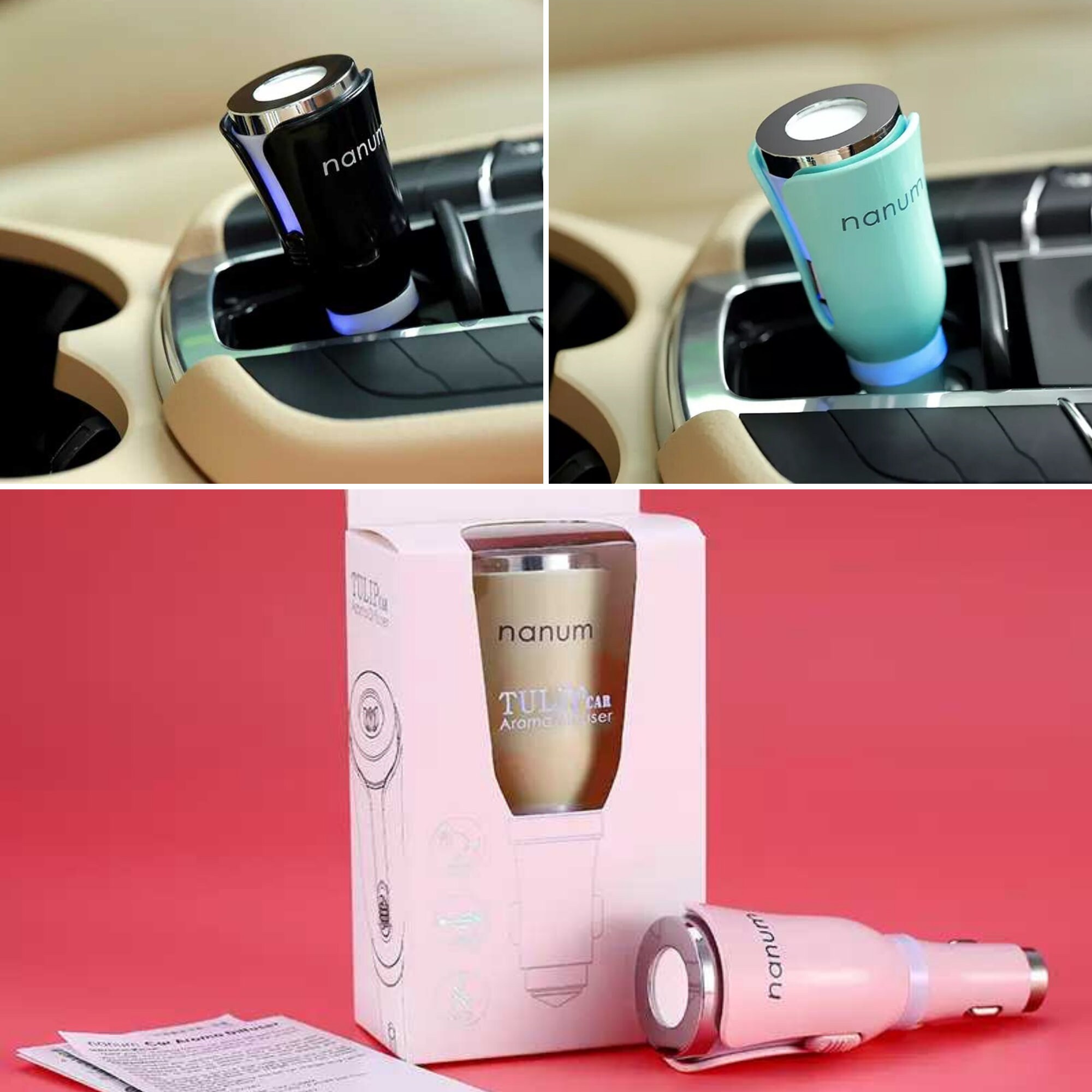 Buy TULIP CAR AROMA DIFFUSER Mini USB Aromatherapy Machine Online