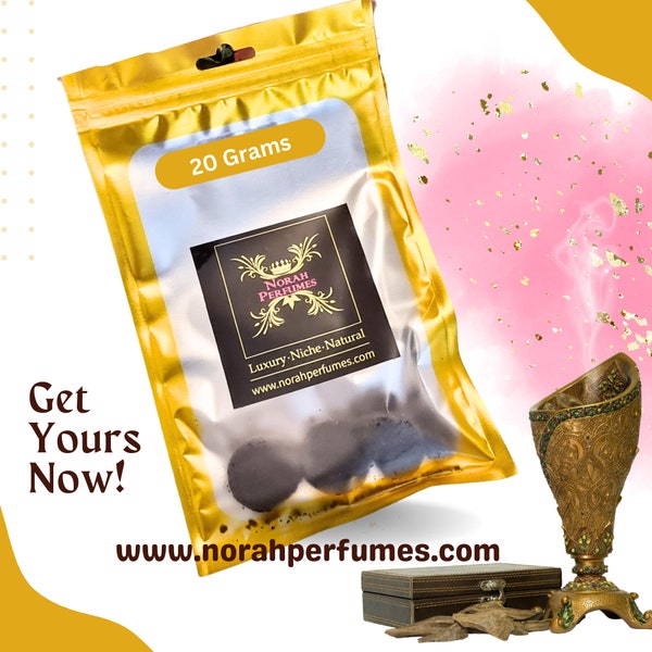 High Quality Bakhoor Incense | Rose Saffron Amber Oudh Sandalwood | Incense Burner | Home Gift | House Fragrance | Air Freshner | 20g Size |